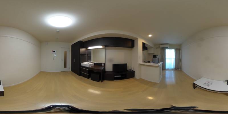 パノラマ画像リビング