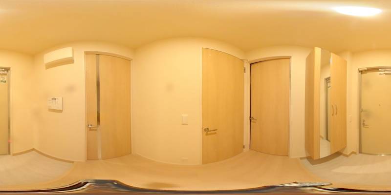 パノラマ画像玄関