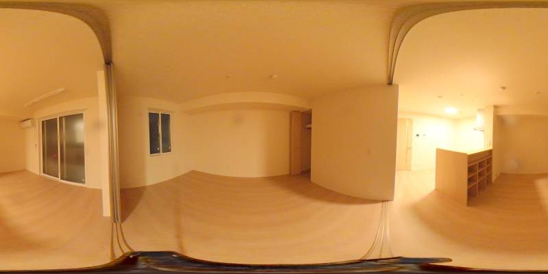 パノラマ画像洋室