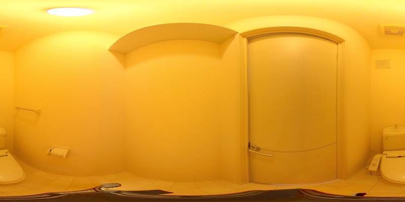 パノラマ画像トイレ