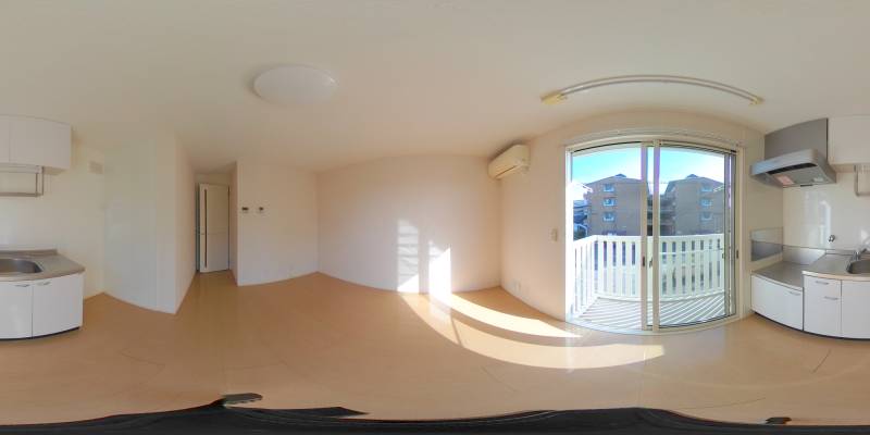 パノラマ画像リビング