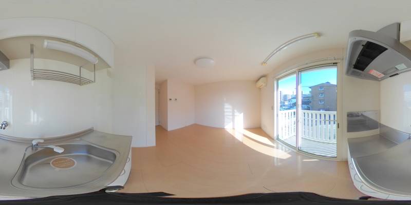 パノラマ画像キッチン