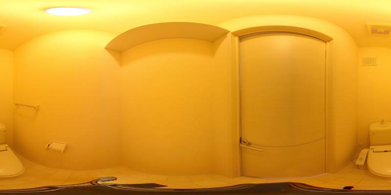 パノラマ画像トイレ