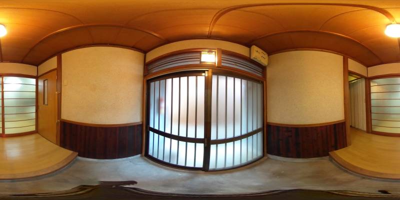 パノラマ画像玄関