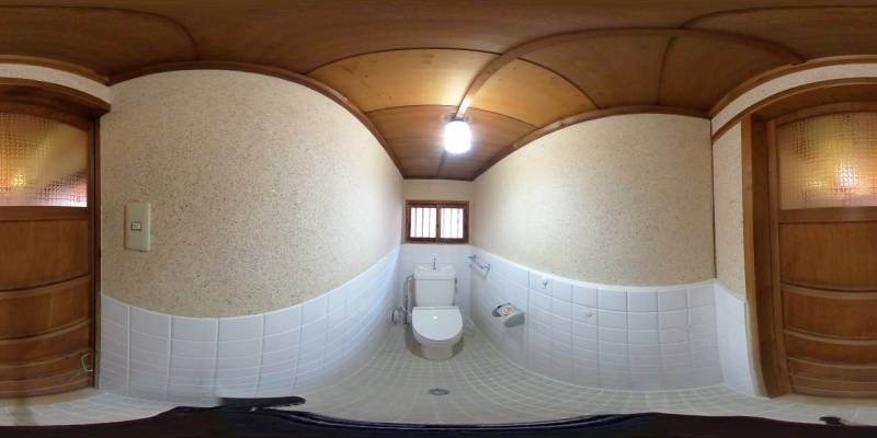 パノラマ画像トイレ