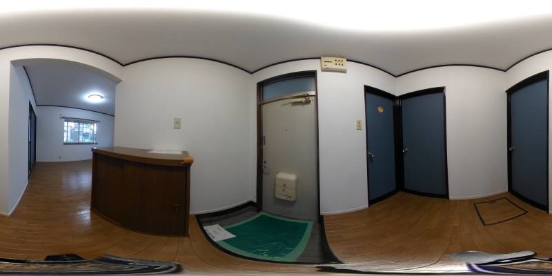 パノラマ画像玄関