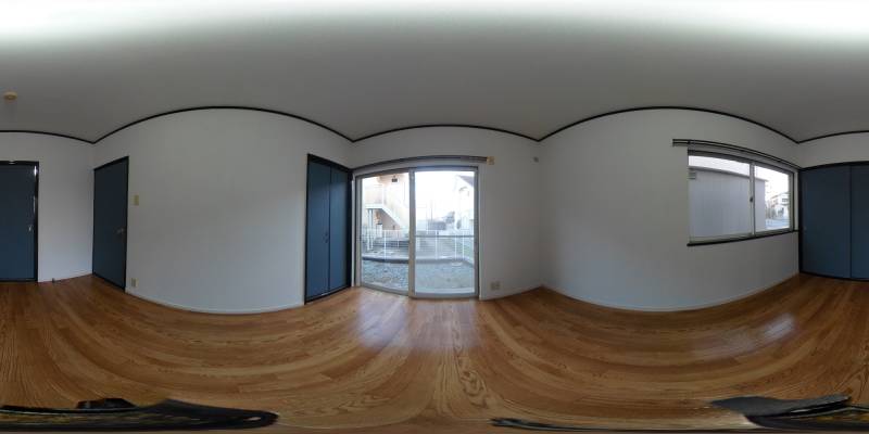 パノラマ画像リビング