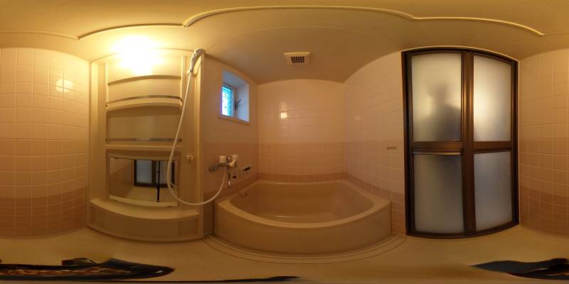 パノラマ画像バスルーム