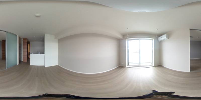 パノラマ画像リビング