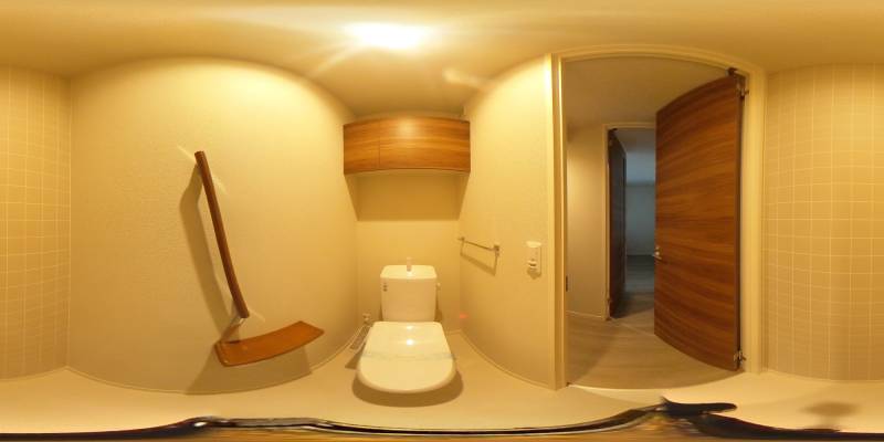 パノラマ画像トイレ