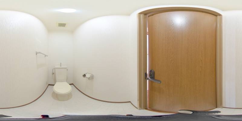 パノラマ画像トイレ