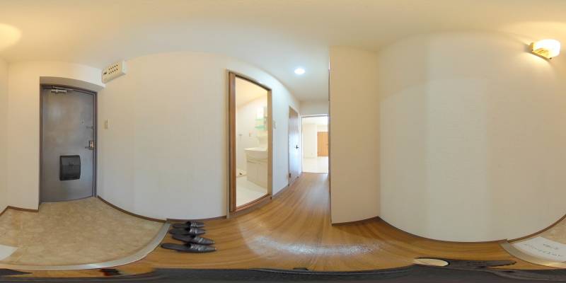 パノラマ画像玄関