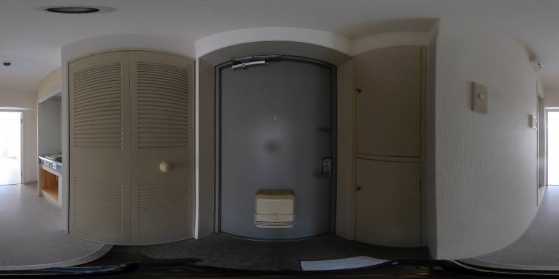 パノラマ画像玄関