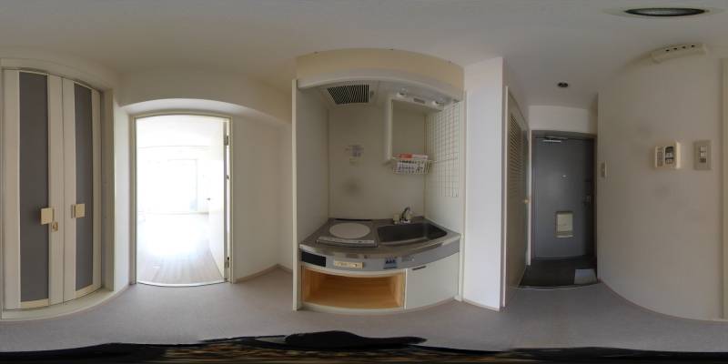 パノラマ画像キッチン