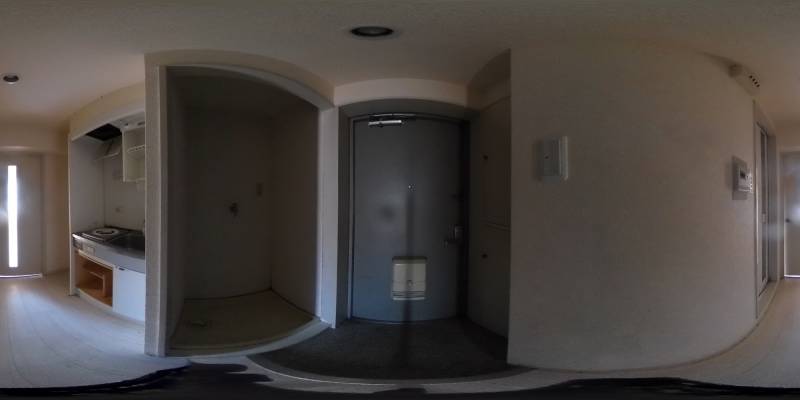 パノラマ画像玄関