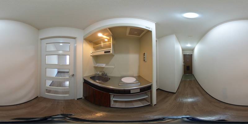 パノラマ画像キッチン