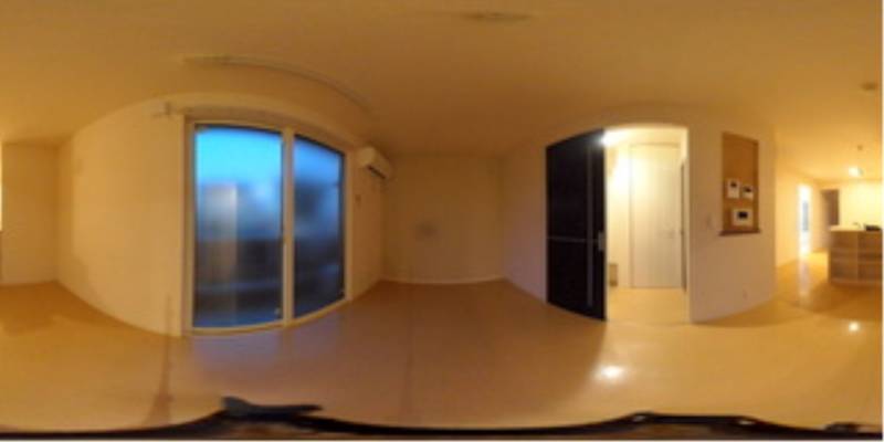 パノラマ画像リビング