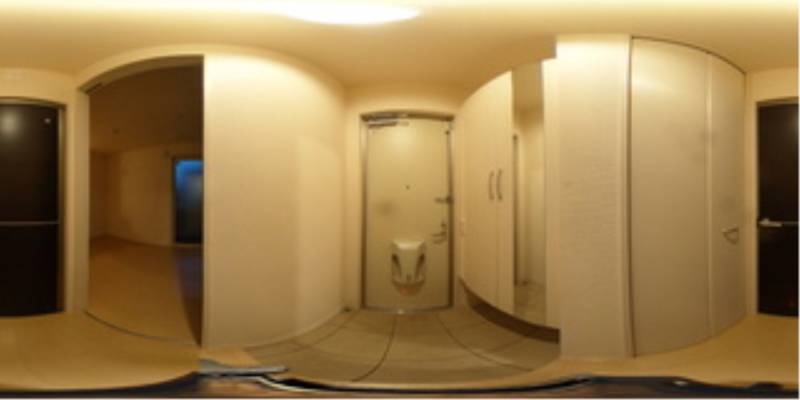 パノラマ画像玄関