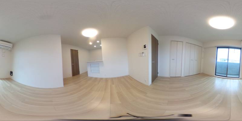 パノラマ画像リビング