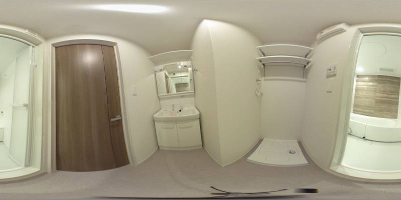 パノラマ画像洗面所