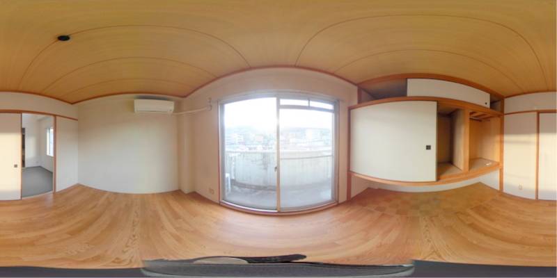 パノラマ画像洋室