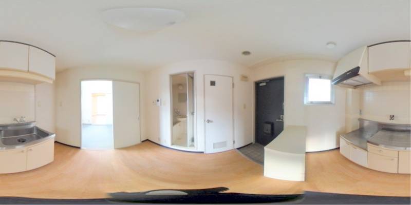 パノラマ画像リビング