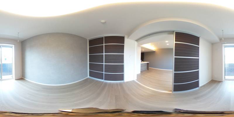 パノラマ画像洋室