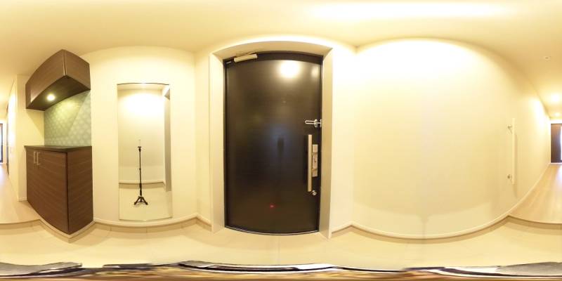 パノラマ画像玄関