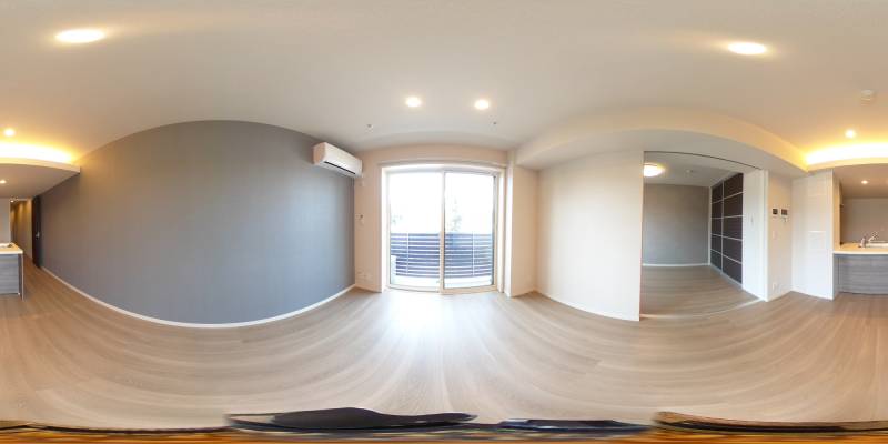 パノラマ画像リビング