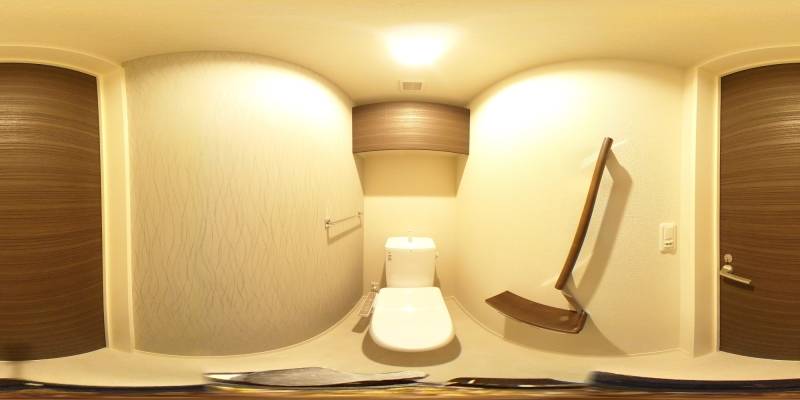 パノラマ画像トイレ