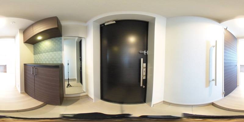 パノラマ画像玄関