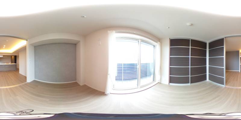 パノラマ画像洋室