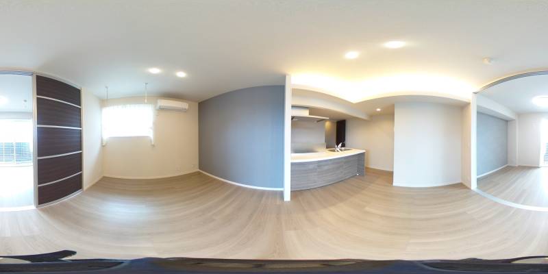 パノラマ画像リビング