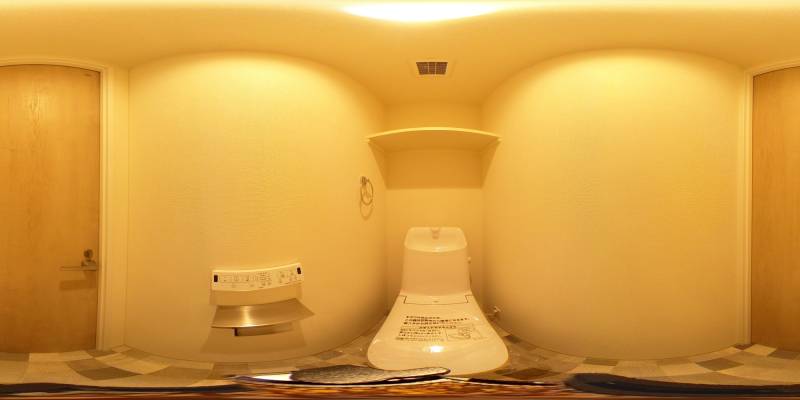 パノラマ画像トイレ