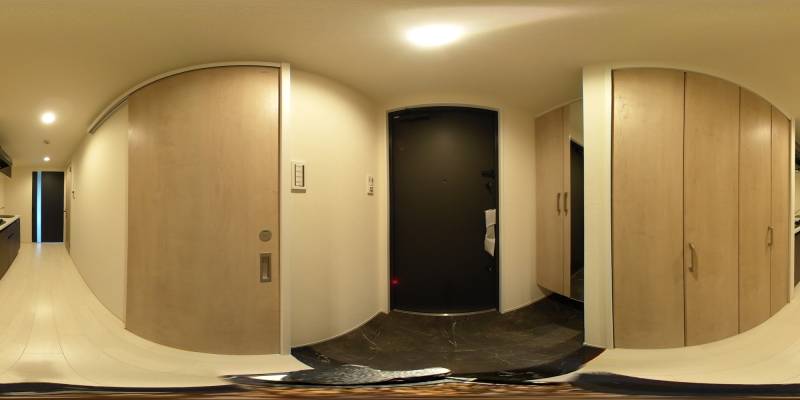 パノラマ画像玄関