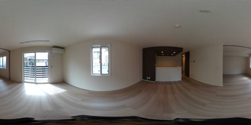 パノラマ画像リビング