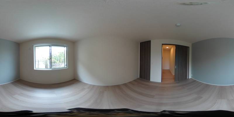 パノラマ画像洋室