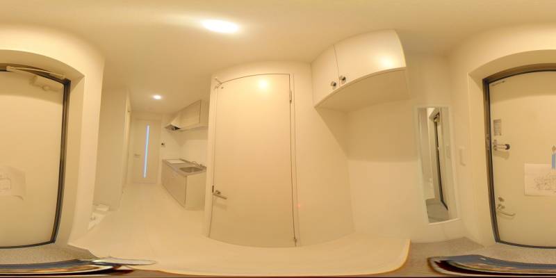 パノラマ画像玄関