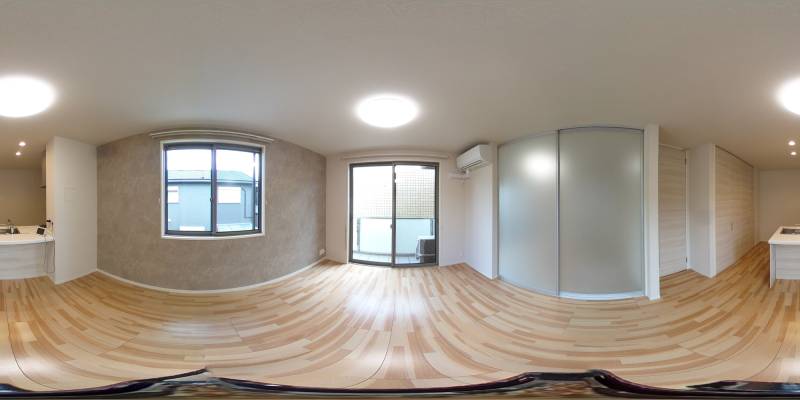 パノラマ画像リビング