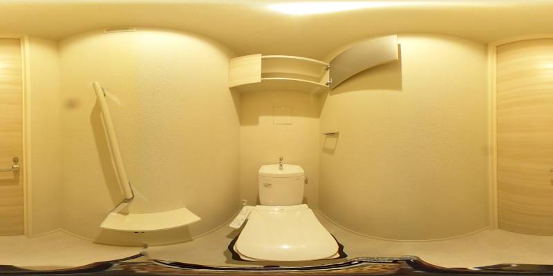 パノラマ画像トイレ