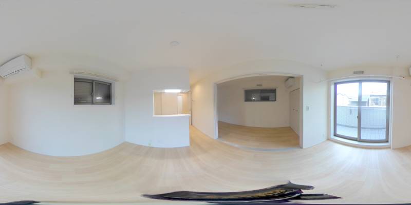 パノラマ画像リビング