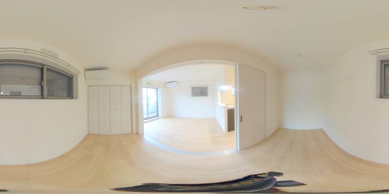 パノラマ画像洋室