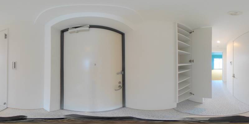 パノラマ画像玄関