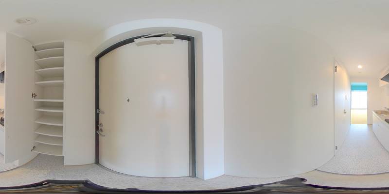 パノラマ画像玄関