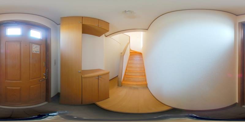 パノラマ画像玄関