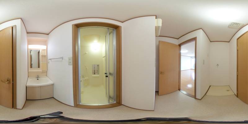 パノラマ画像洗面所