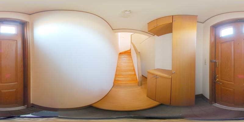 パノラマ画像玄関