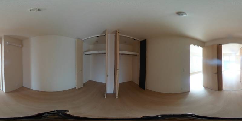 パノラマ画像洋室