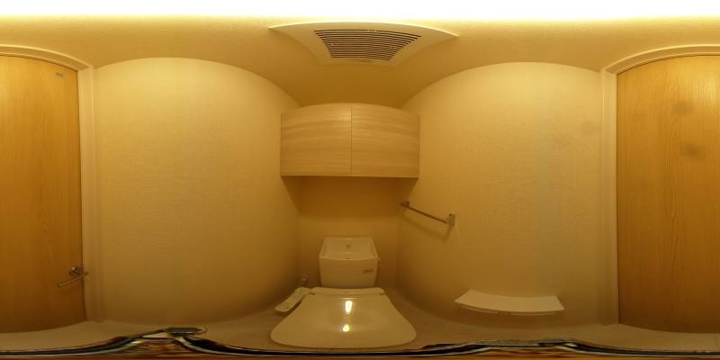 パノラマ画像トイレ