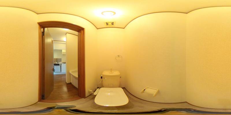 パノラマ画像トイレ